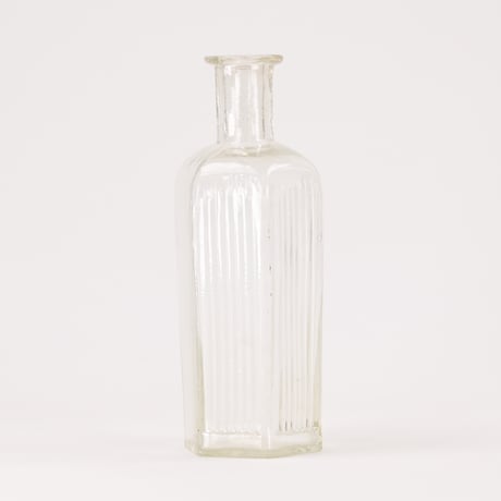ドイツ　六角形　透明　ガラス瓶1-100ml　1930年代