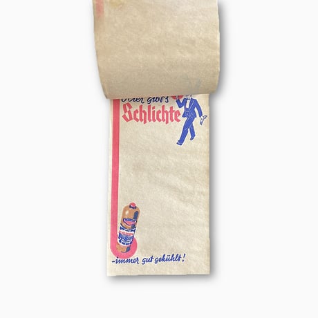 ドイツ　メモ帳　Hier gifts Schlichte　年代不明