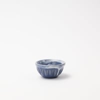 ドイツ　置き物　ミニチュア　ケーキ型　1980年代　陶器　青色