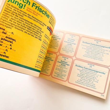 西ドイツ　クーポン冊子　Tag der offenen Tür　1978