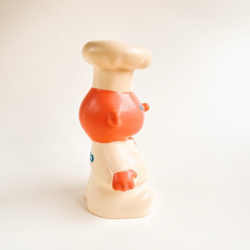 チェコ ニクロヴァー コックさん ソフビ 1970年代 高さ13.5cm | こぐま舎