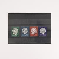 切手セット　東ドイツ　プラウエンレース（Plauener Spitze）