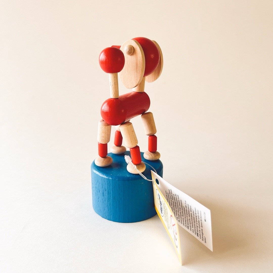 チェコ 木製おもちゃ 犬 ぐにゃぐにゃ人形 DETOA(デトア) | こぐま舎