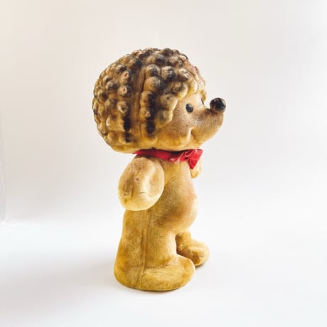 ソビエト　年代不明　フロッキー　赤いリボンのライオン　人形　高さ18cm