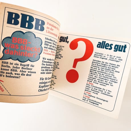 西ドイツ　クーポン冊子　Tag der offenen Tür　1973
