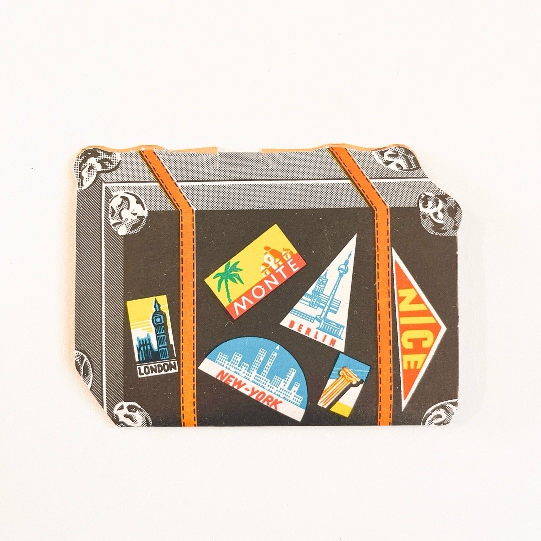 東ドイツ ヴィンテージ裁縫セット トランク型パッケージ | こぐま舎