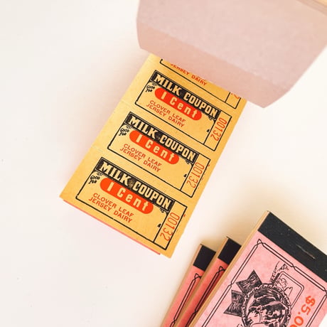アメリカ　モンタナ州　Milk Coupon Book