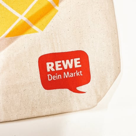 ドイツ　エコバッグ　REWE（レーヴェ）  パイナップル