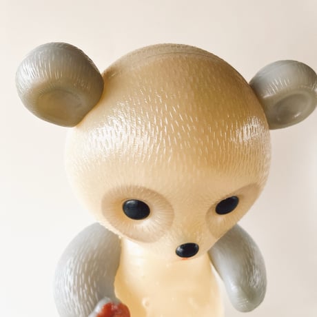 ソビエト　年代不明　パンダ　プラスチック製　フィギュア　人形
