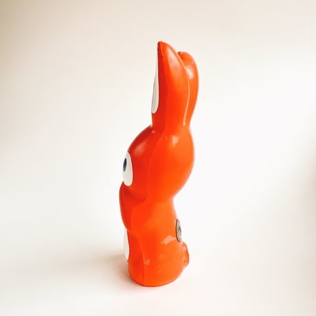 チェコ　ニクロヴァー　ソフビ人形　うさぎ　1970年代　高さ16cm