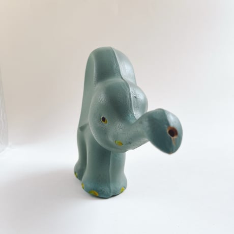 ソビエト　年代不明　ぞう　ソフビ　人形　全長19cm