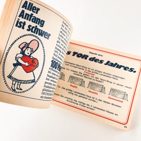 西ドイツ　クーポン冊子　Tag der offenen Tür　1973
