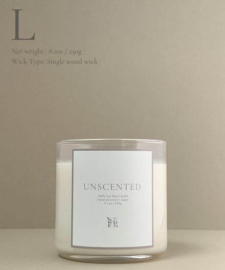 Unscented ｜アンセンテッド　*無香料