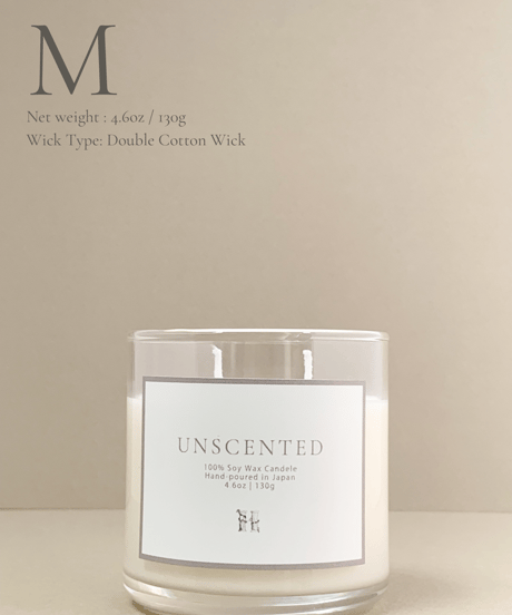Unscented ｜アンセンテッド　*無香料