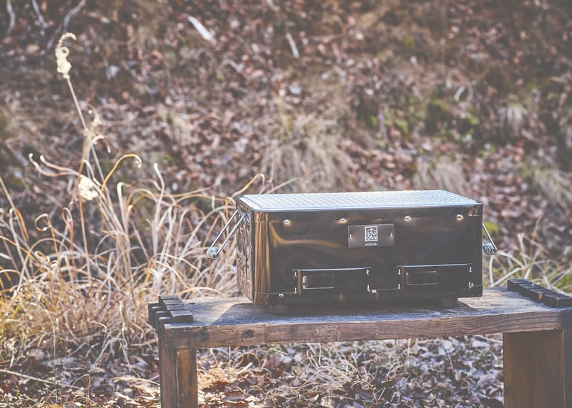 NORORi｜野炉裏の角型黒七輪 | NORORi