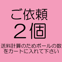 送料：ご依頼のボール数「２個」・100サイズ