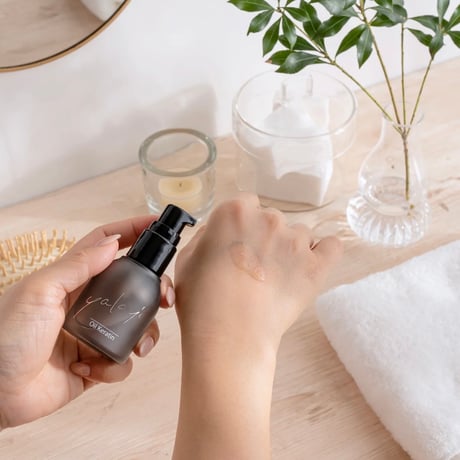 【公式】ヤクジョ ケラチンヘアオイル 50ml | 内部補修・ヒートケア・紫外線ダメージ抑制・サラツヤ髪