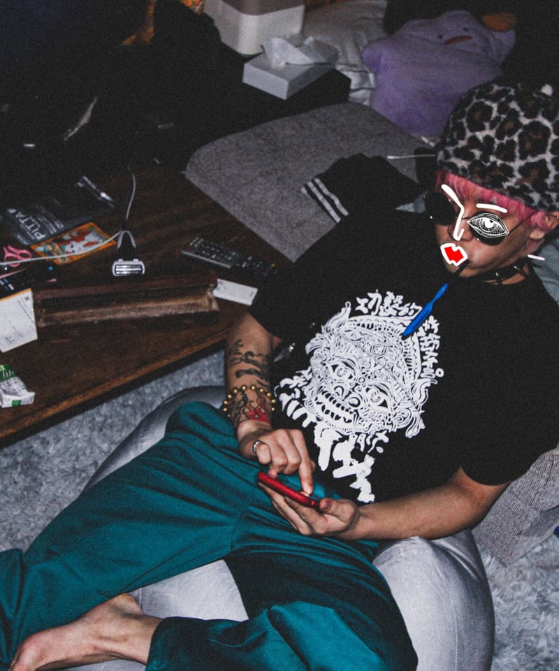 開眼（kaigan）Tシャツ | CHAQLA. ART MARKET