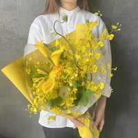 デザイナーズブーケ（ イエロー）お祝い用
