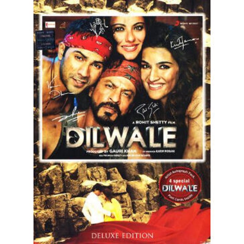 Dilwale DVD(film-1115)/CD(CD-652) /Dilwale-Delu