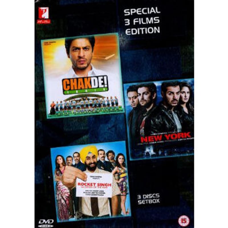 Special 3 Films Edition -Chak De India /New Yor...