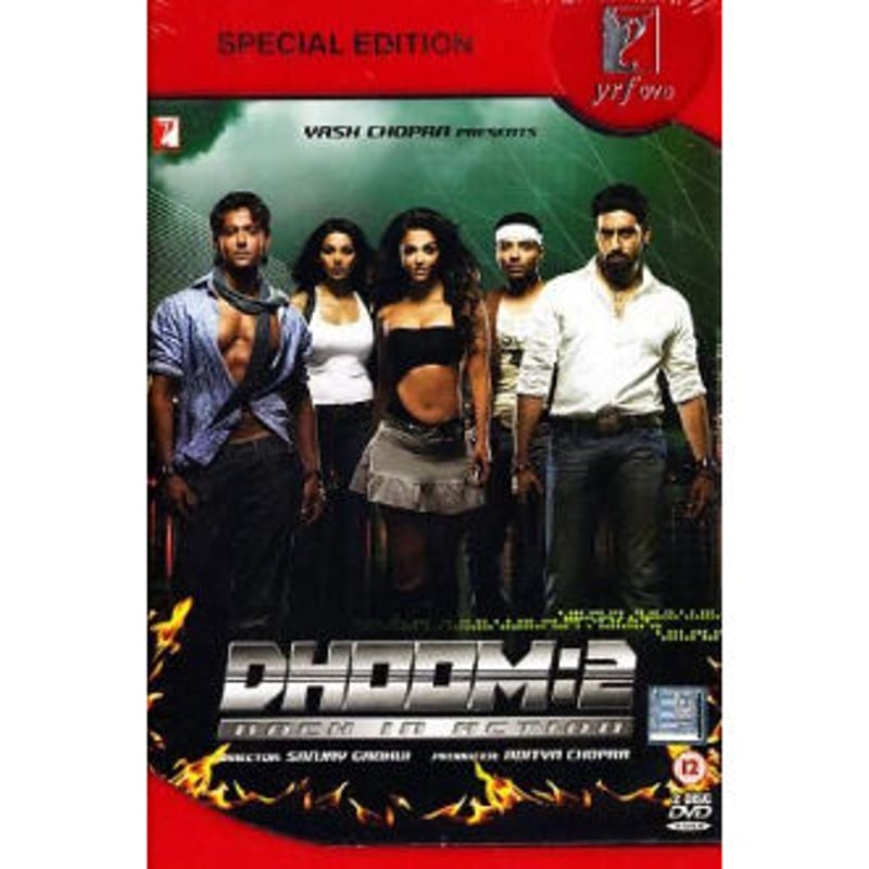 DHOOM 2 DVD(film-11)/BD(BD-33)/CD(CD-205) | Rat