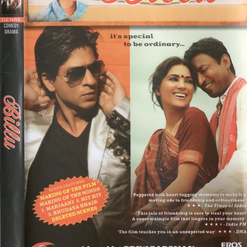 Billu DVD(film-25) 再生チェック済み | Ratna-Bollywood S