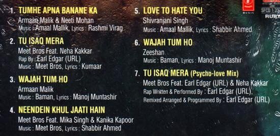 Waja Tum Hate Story Wajah Tum Ho Smash Hits Blu-ray (2017)