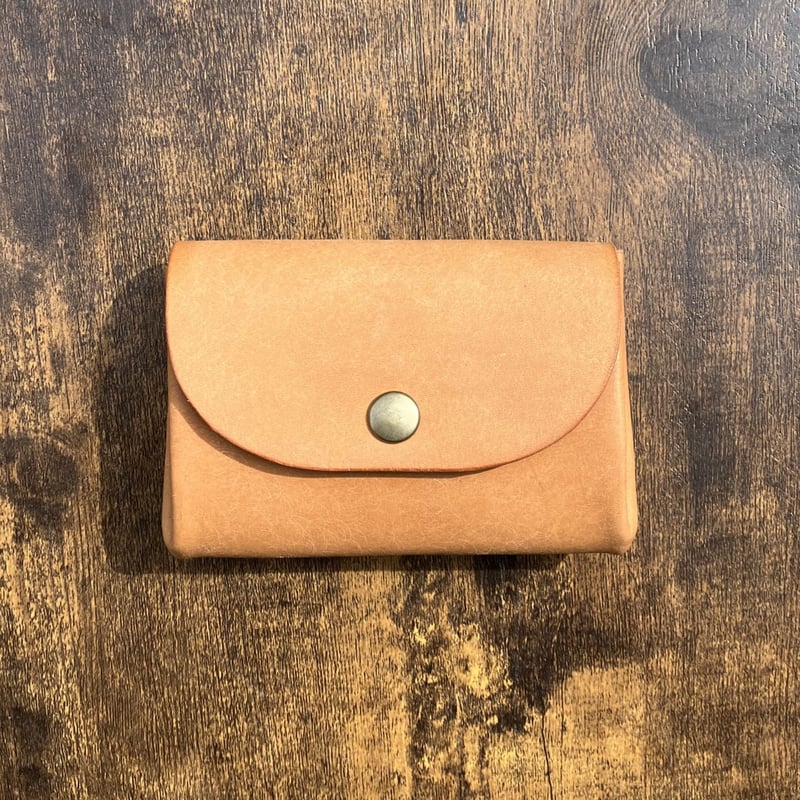 アコーディオンウォレット ナチュラル | Yamaumi Leather アコーディオンウォレット ナチュラル | Yamaumi Leather