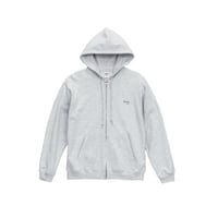 ジップパーカー　アッシュ
