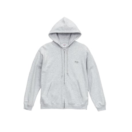 ジップパーカー　アッシュ