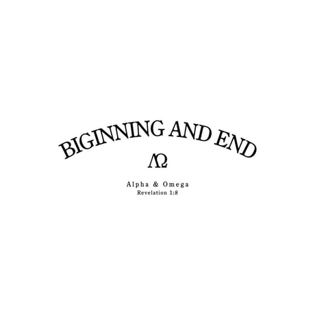 Beginning and End 〜alpha and omega 〜　【オーバーパーカー】