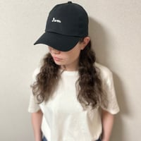 アイアム　ツイールキャップ　アイボリー×ブラック