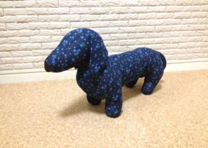 ドッグトルソー　ダックス　チョコ色♪ ぼくたちブラザーズ🐶🐶🐾 | 毛布を散らかして、にっこにこ