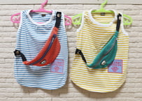 【犬服】ポシェット付きタンクトップ♪