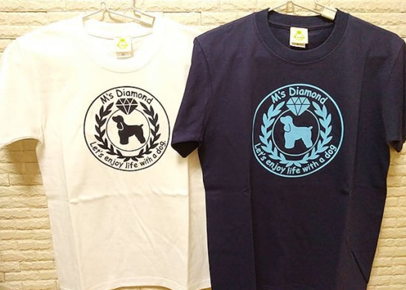 オリジナルロゴTシャツ【ネイビー】XS～Lサイズ♪ | M's Diamond