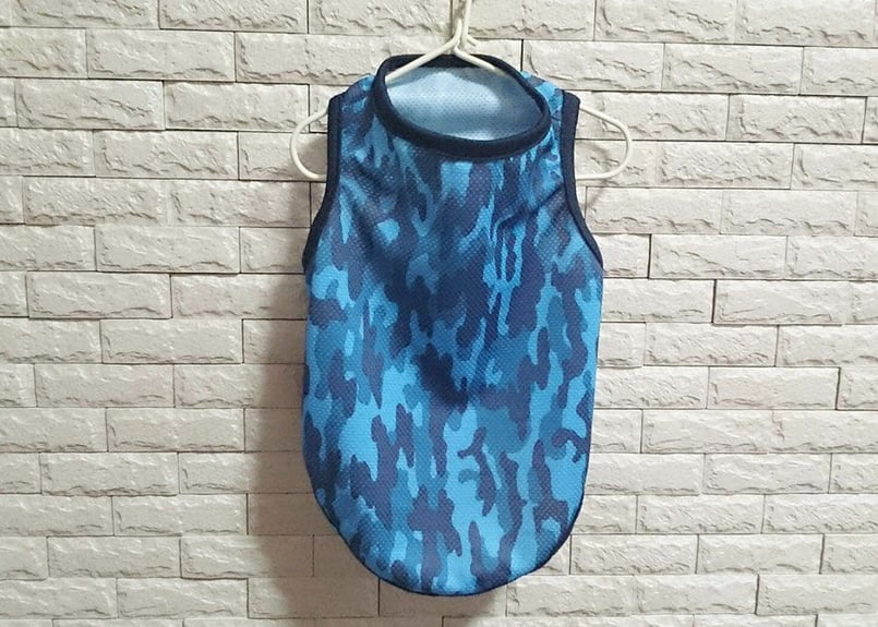 オーダー可♡お色違いあり＊ハンドメイド犬服＊タンクトップくまちゃん