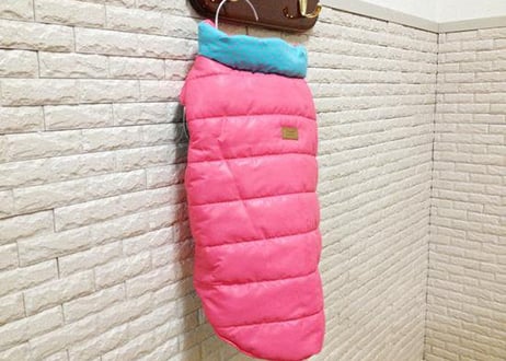 【犬服】リバーシブル中綿ベスト♪