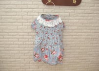 【犬服】花柄ロマンティックワンピース♪
