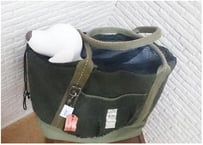 【犬用】ヴィンテージファブリック　トートキャリーバッグ♪