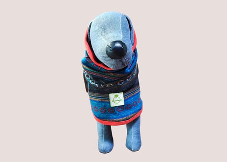 【S様ご注文の品】アメリカンコッカー　ももちゃん　スヌード付きマント　Mサイズ