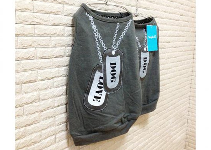 犬服】タグタンクトップ ♪ | M's Diamond