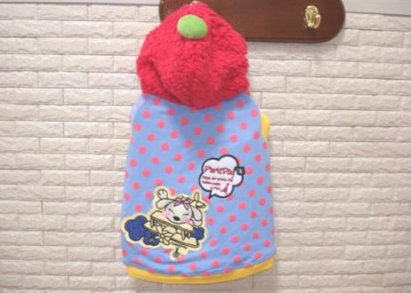 【犬服】フード付きシャツ♪