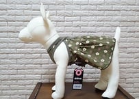 【犬服】フラワーバッククロスワンピース
