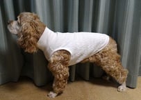 【犬服】オリジナルアラン模様ハイネックタンクトップ♪