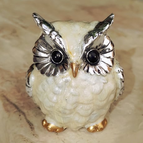 アッシジ・フクロウの置物