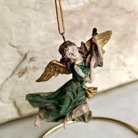 リュートを奏でる天使のオーナメント