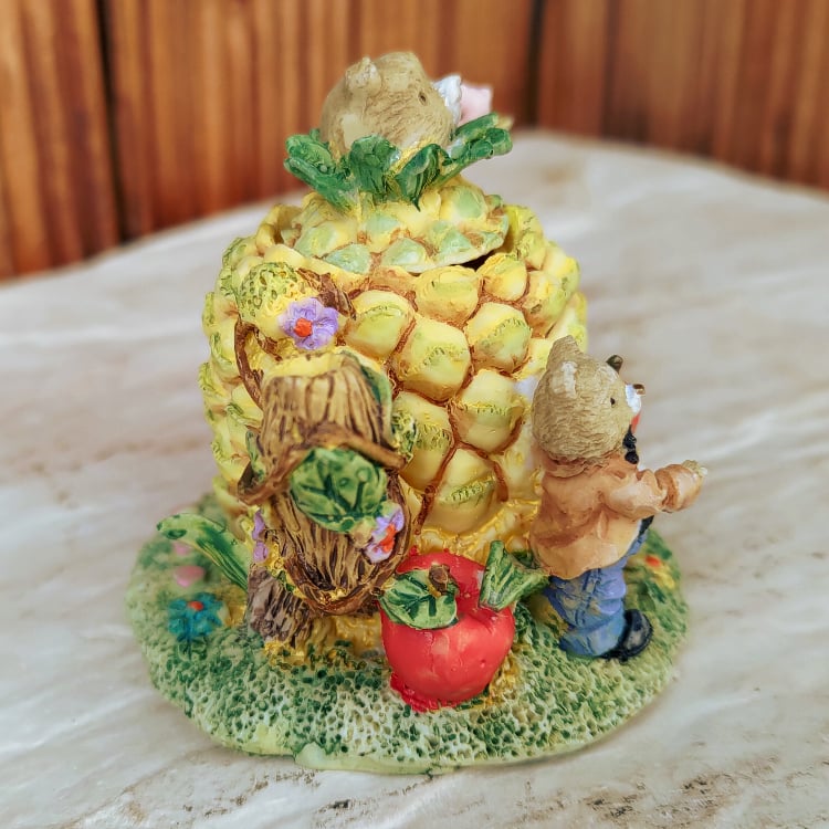 アッシジ・デコレーションポットの置物（パイナップル） | Fairy & Witch