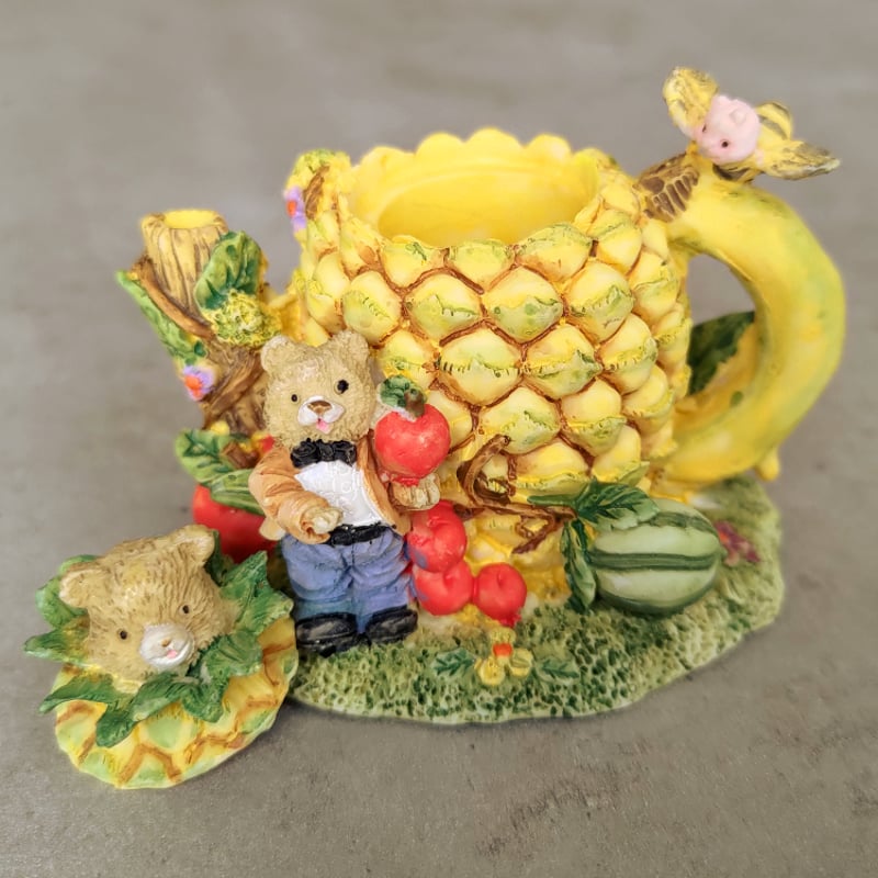 アッシジ・デコレーションポットの置物（パイナップル） | Fairy & Witch