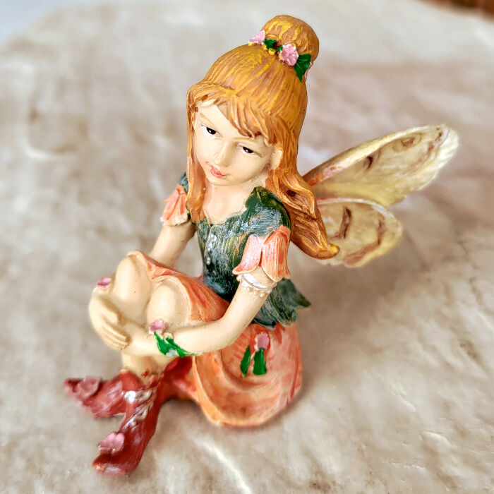 妖精の置物 おすわりニンフ・妖精の置物(relax) | Fairy & Witch